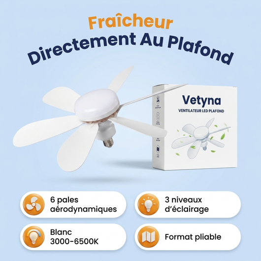 Ventilateur de plafond